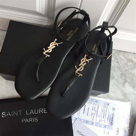 ysl shoes flat|ysl denim heels.